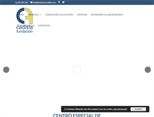 Tablet Screenshot of fundacioncadisla.com